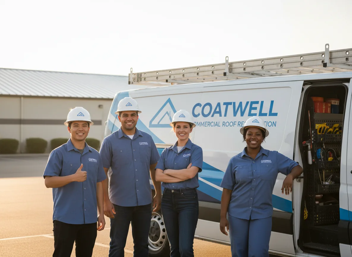 Commercial roof coating company in Vassar, KS